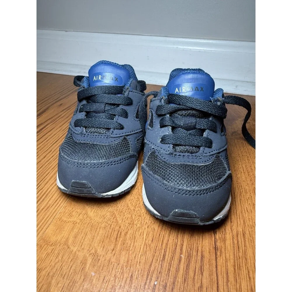 NIKE Air Max IVO(TD) 579997441 Infant‎ Baby Sz 4C Obsidian/Coastal Blue